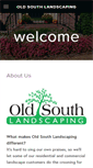 Mobile Screenshot of oldsouthlandscaping.com