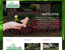 Tablet Screenshot of oldsouthlandscaping.com